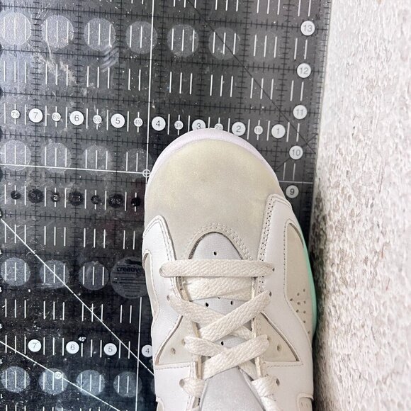 Nike Air Jordan 6 Women Size 8 DQ4914-103 White Mint Foam Basketball Shoes - Picture 11 of 11